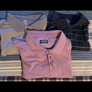 3XL x 3 polo shirts